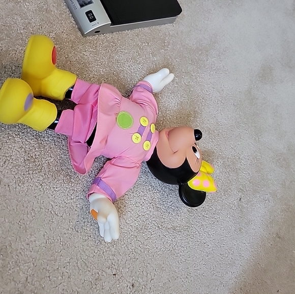 Vintage Minnie Mouse Musical Notes Doll Toy Disney 1990 Mattel 13.5" - Picture 9 of 10